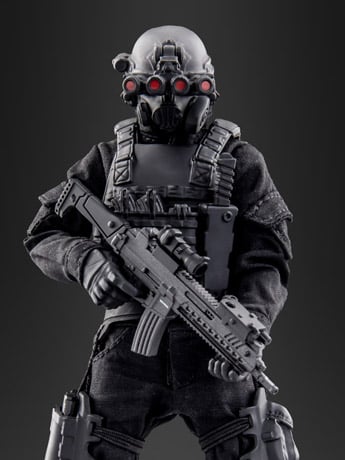 SCP Foundation Series MTF Alpha-1 Red Right Hand 1/12 Scale Figure Gallery Image 2