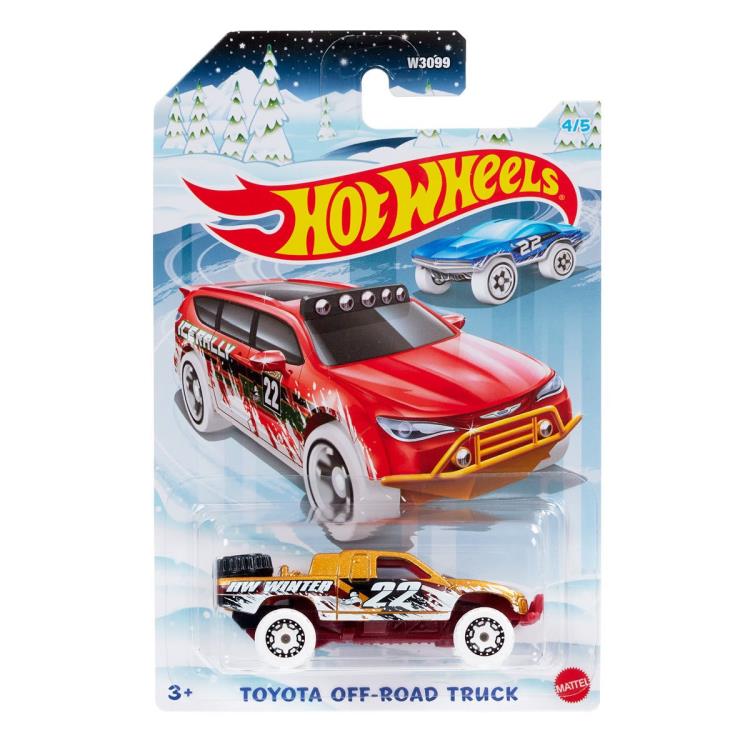 Hot Wheels Christmas 2022 Mix 1 Case of 24 Cars Gallery Image 5