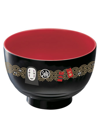 Spirited Away No-Face Traditional Japanese Lacquer Ware Small Bowl Gallery Image 2