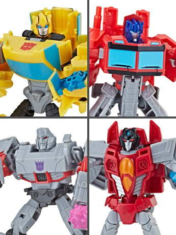 Transformers Buzzworthy Bumblebee Exclusive Four-Pack Gallery Image 2