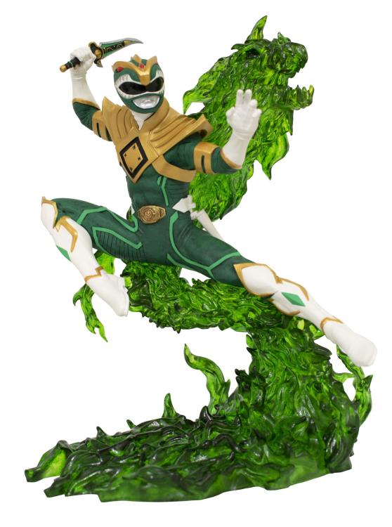Mighty Morphin Power Rangers Gallery Green Ranger Figure Diorama Gallery Image 3