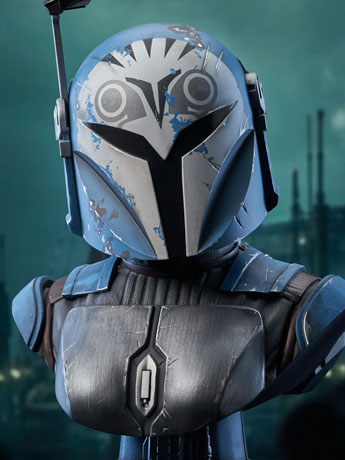 The Mandalorian Legends in 3D Bo-Katan Kryze 1/2 Scale Limited Edition Bust Gallery Image 2