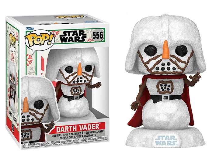 Pop! Star Wars - Holiday Snowman Darth Vader Gallery Image 1