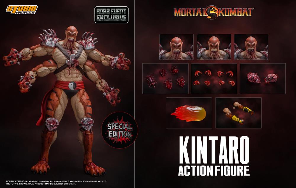 Mortal Kombat VS Series Kintaro (Bloody Version) 1/12 Scale 2022 Event Exclusive Action Figure Gallery Image 3