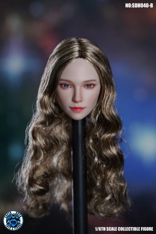 Female Head Sculpt 1/6 Scale Accessory (SDH040B) Gallery Image 3
