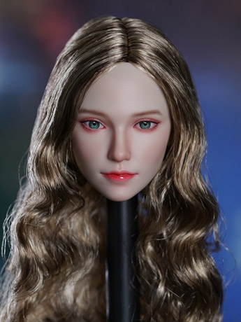 Female Head Sculpt 1/6 Scale Accessory (SDH040B) Gallery Image 2