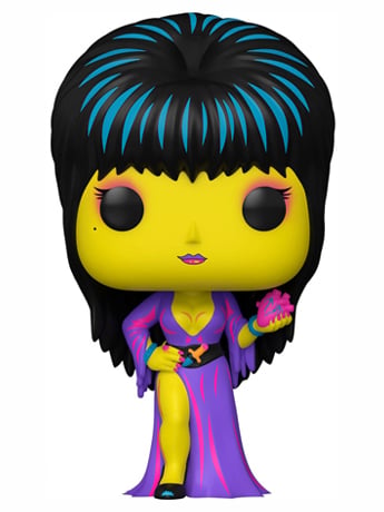 Pop! Icons: Elvira (40th Anniversary) - Elvira (Blacklight) Exclusive Gallery Image 2