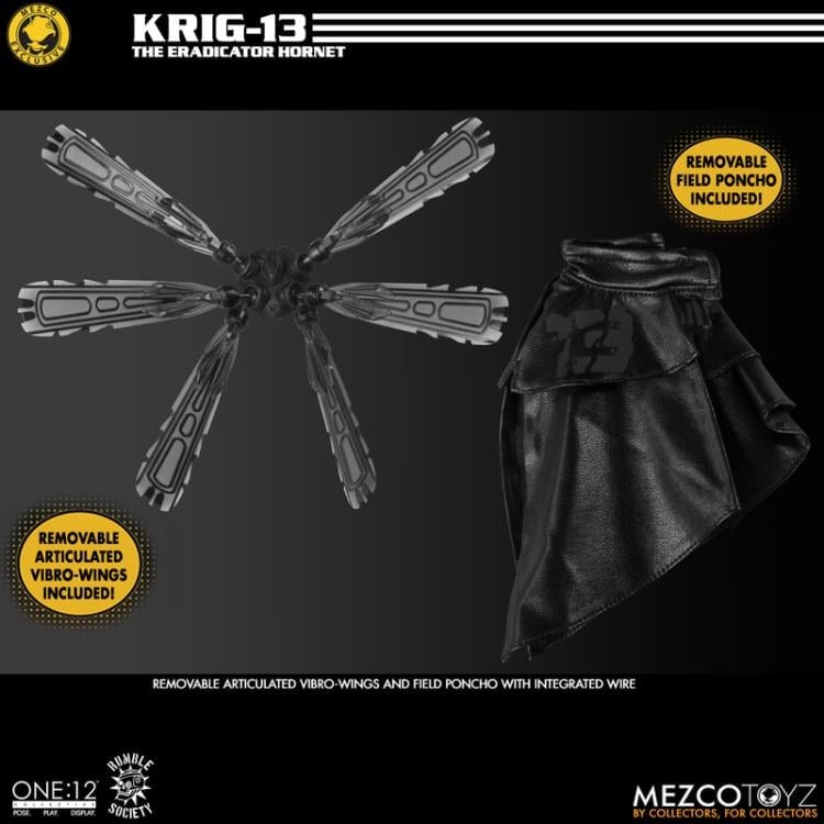 Rumble Society One:12 Collective Krig-13 Eradicator Hornet SDCC 2022 Exclusive Gallery Image 30