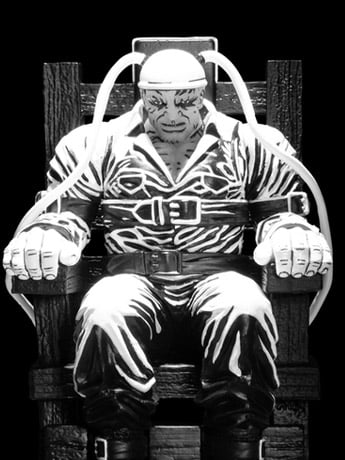 Sin City: The Hard Goodbye 5 Points Marv in Electric Chair Limited Edition SDCC 2022 Exclusive Gallery Image 2