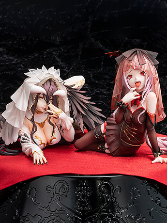 Overlord IV KD Colle Albedo & Shalltear (Bride Ver.) 1/7 Scale Figure Set Gallery Image 2