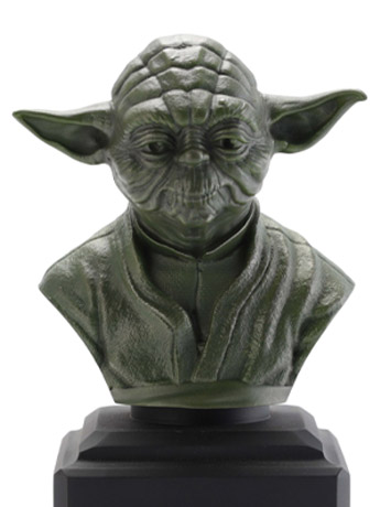 Star Wars Yoda (Green) Pewter Limited Edition Bust Gallery Image 2
