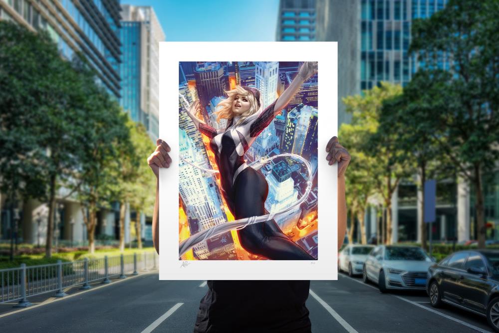 Marvel Ghost-Spider Limited Edition Art Print Gallery Image 3