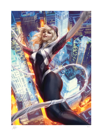 Marvel Ghost-Spider Limited Edition Art Print Gallery Image 2