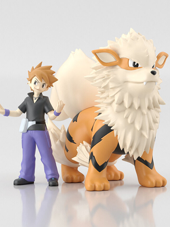 Pokemon Scale World Kanto Blue Oak & Arcanine Two-Pack (Reissue) Gallery Image 2
