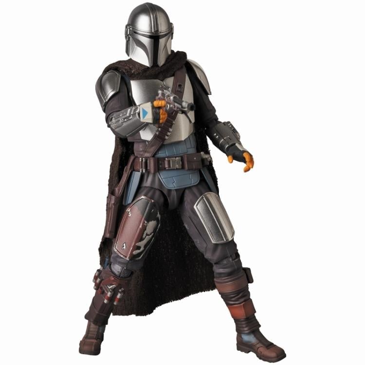Star Wars MAFEX No.129 The Mandalorian (Beskar Armor) Action Figure (Reissue) Gallery Image 7