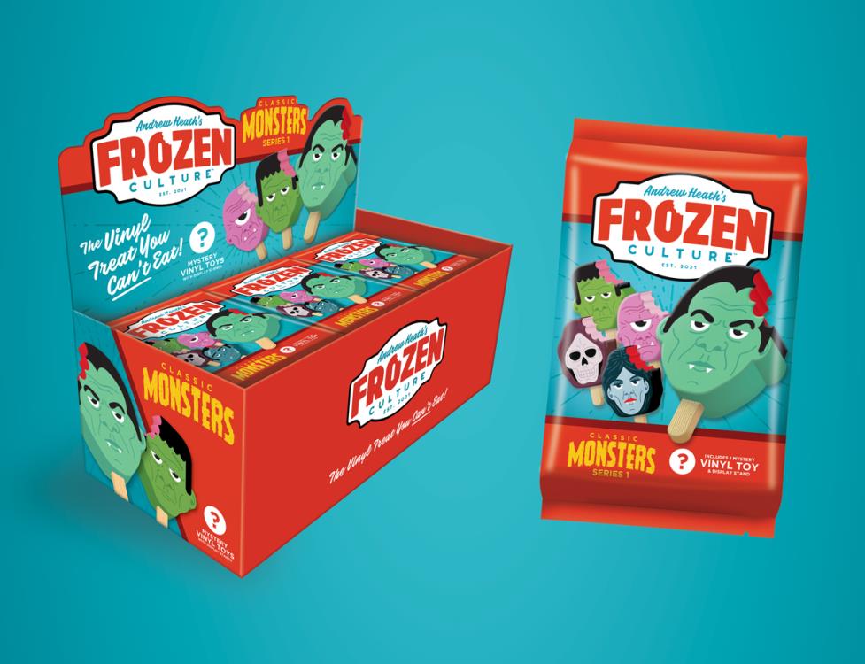 Frozen Culture x Classic Monsters Mystery Vinyl Series Vol. 1 Box of 9 Random Figures Gallery Image 5