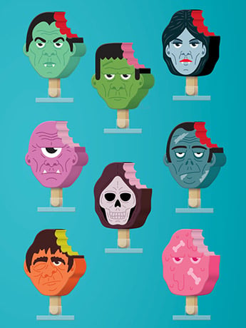 Frozen Culture x Classic Monsters Mystery Vinyl Series Vol. 1 Box of 9 Random Figures Gallery Image 2