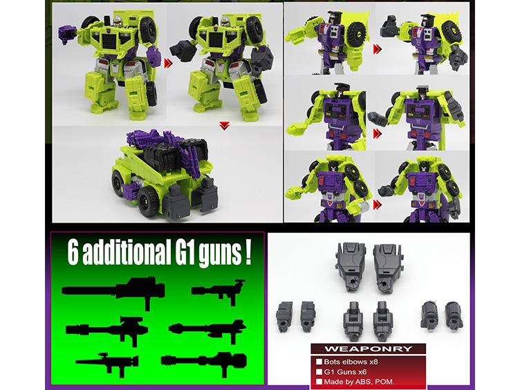 PC-07 Perfect Combiner Upgrade Set Gallery Image 5