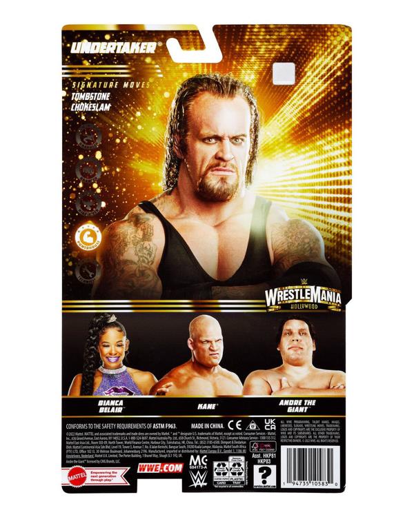 WWE WrestleMania Basic Wave 3 Set of 4 Figures Gallery Image 8