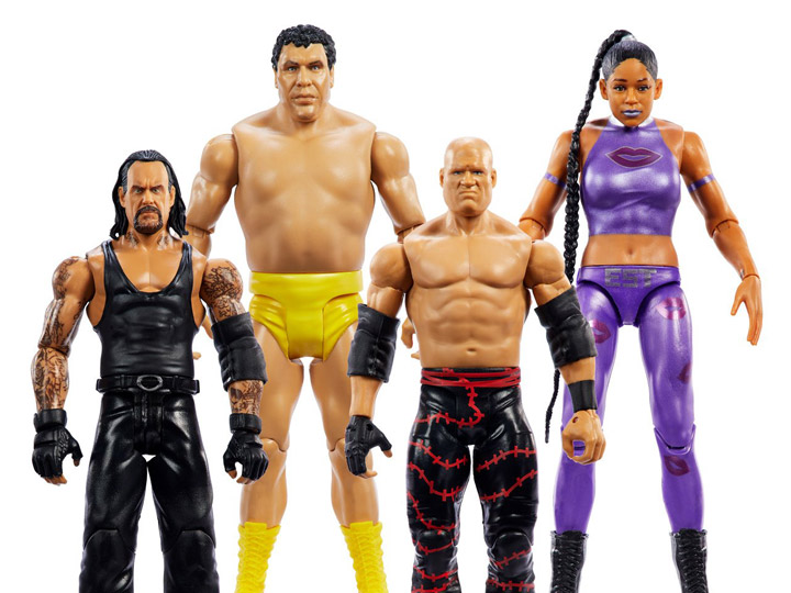 WWE WrestleMania Basic Wave 3 Set of 4 Figures Gallery Image 1