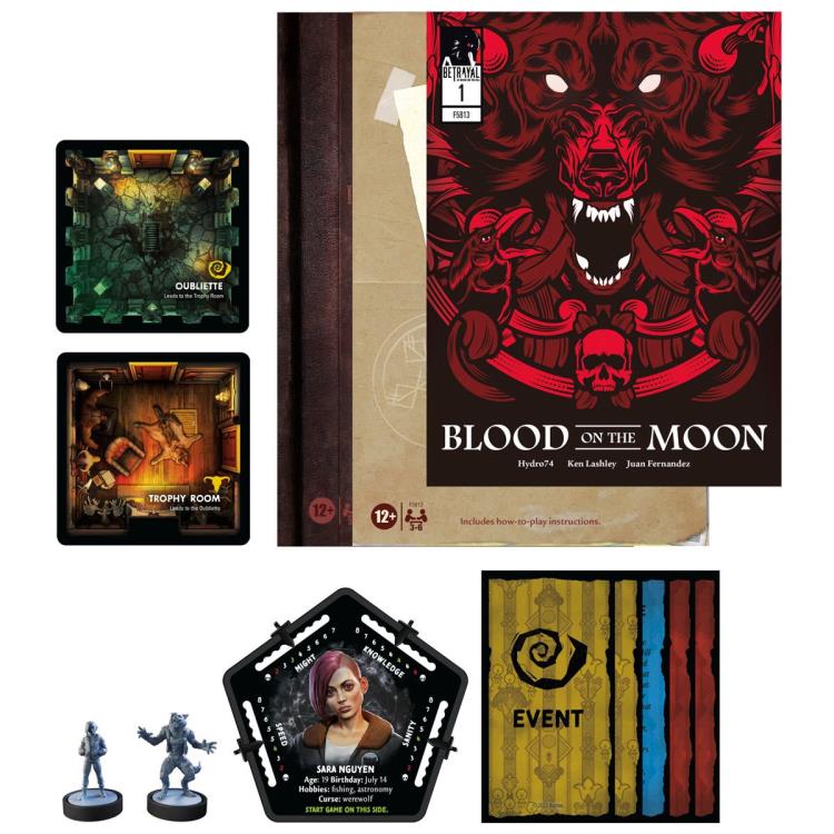 Betrayal: The Werewolf's Journey Blood on the Moon Expansion Gallery Image 5