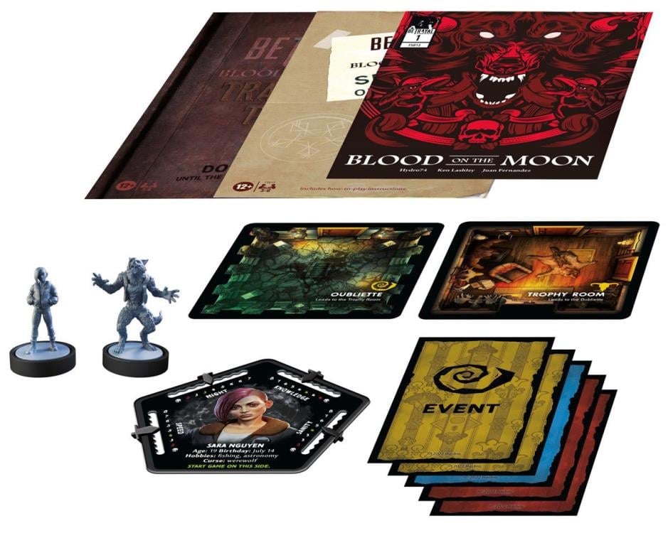 Betrayal: The Werewolf's Journey Blood on the Moon Expansion Gallery Image 6