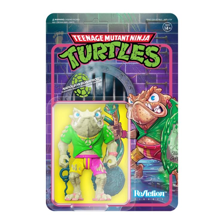Teenage Mutant Ninja Turtles ReAction Napoleon Bonafrog Figure Gallery Image 4