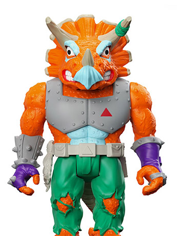 Teenage Mutant Ninja Turtles ReAction Triceraton Figure Gallery Image 2