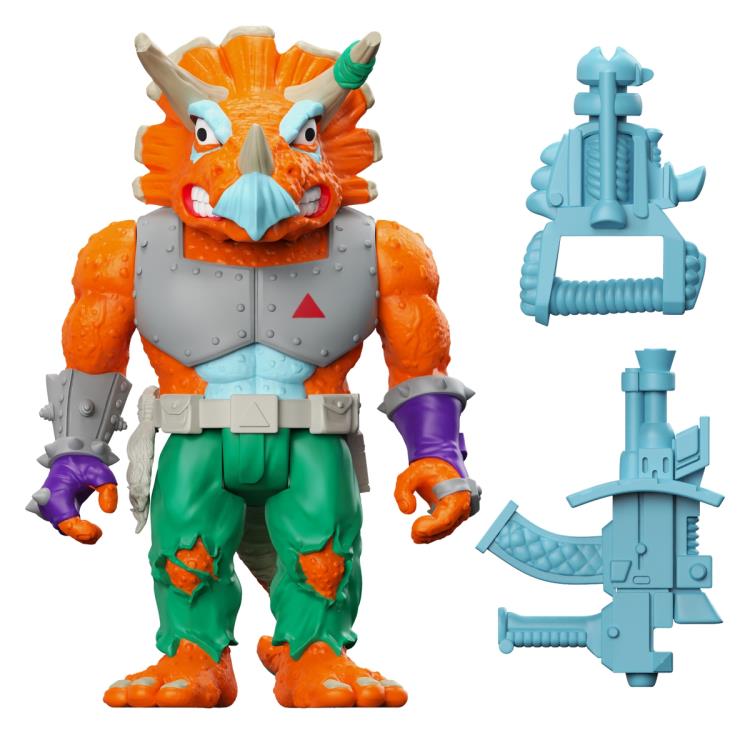 Teenage Mutant Ninja Turtles ReAction Triceraton Figure Gallery Image 3