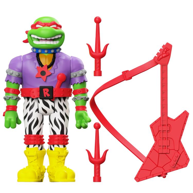 Teenage Mutant Ninja Turtles ReAction Heavy Metal Raph Figure Gallery Image 3