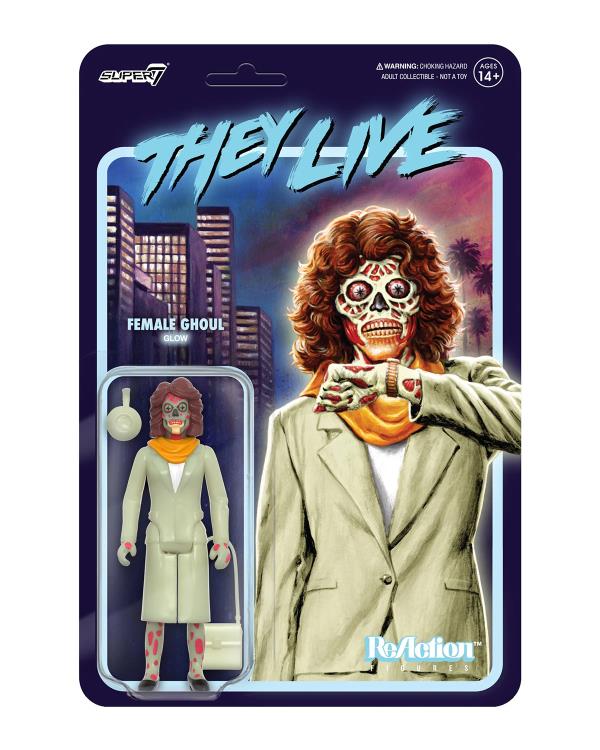 They Live ReAction Female Ghoul (Glow Ver.) Figure Gallery Image 5