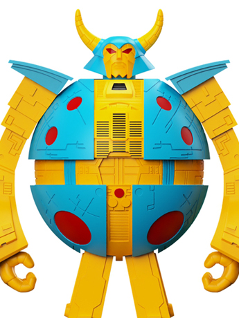 Transformers ReAction Unicron Original Toy Prototype (Wave 6) Figure Gallery Image 2