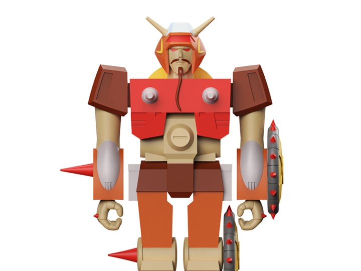 Transformers ReAction Wreck-Gar G1 (Wave 6) Figure Gallery Image 1