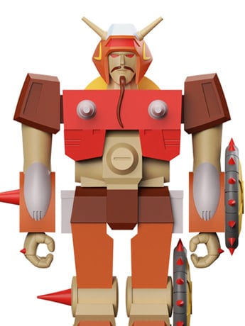 Transformers ReAction Wreck-Gar G1 (Wave 6) Figure Gallery Image 2