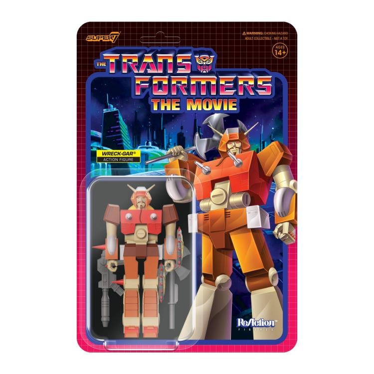 Transformers ReAction Wreck-Gar G1 (Wave 6) Figure Gallery Image 4