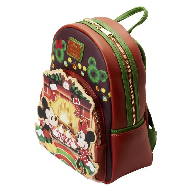 Mickey Mouse Minnie Hot Cocoa Fireplace Mini Backpack Gallery Image 5