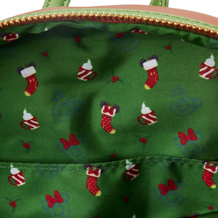 Mickey Mouse Minnie Hot Cocoa Fireplace Mini Backpack Gallery Image 8