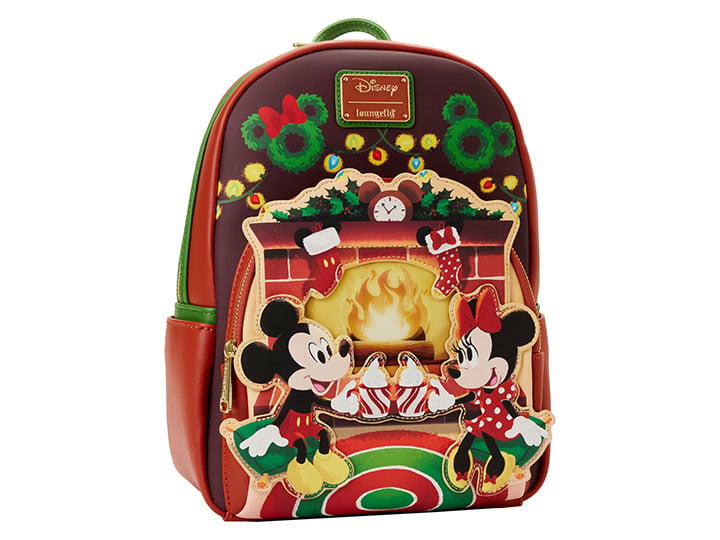 Mickey Mouse Minnie Hot Cocoa Fireplace Mini Backpack Gallery Image 1