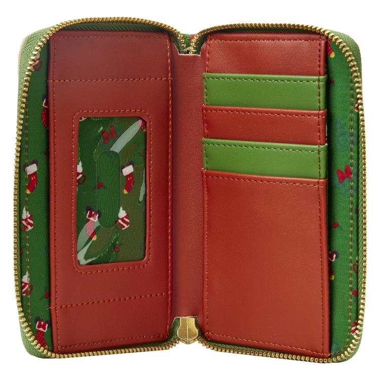 Mickey Mouse Minnie Hot Cocoa Fireplace Zip Around Wallet Gallery Image 5