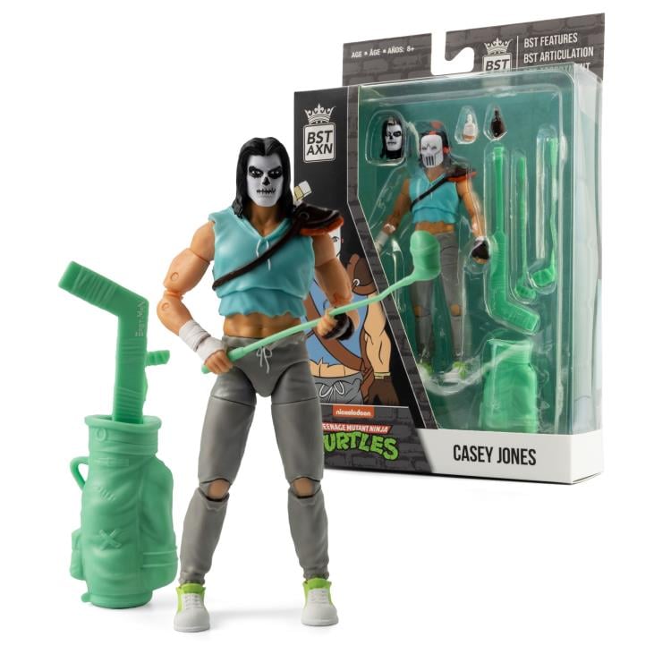 Teenage Mutant Ninja Turtles BST AXN Casey Jones (Skull Face) Gallery Image 7