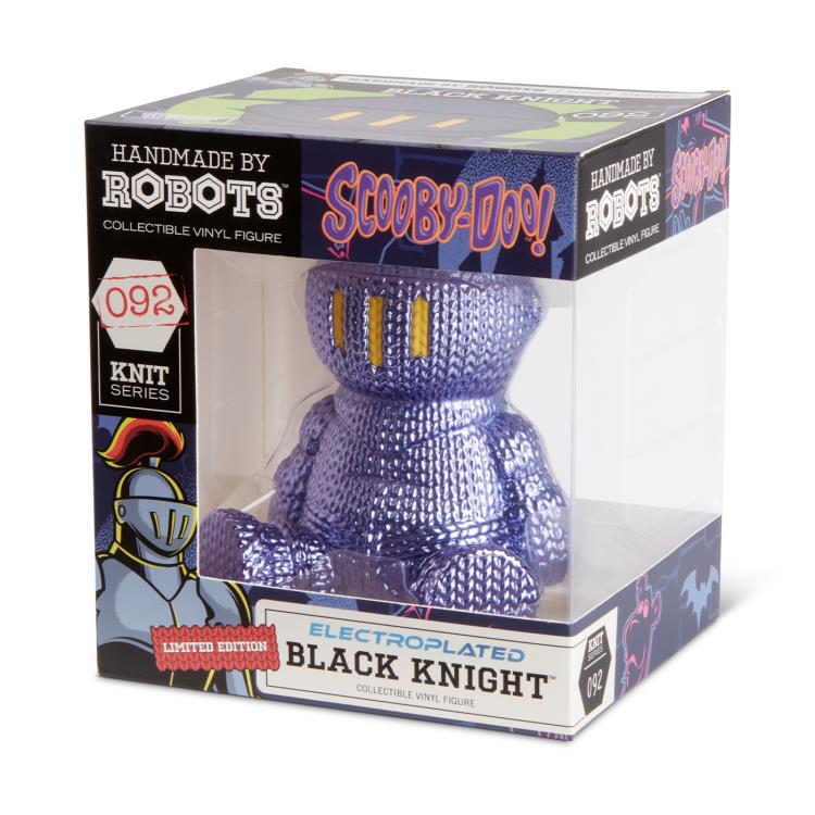 Scooby-Doo Handmade by Robots Black Knight (Electroplated) Limited Edition Figure Gallery Image 6