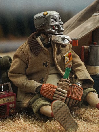 Death Gas Station Homeless Joe 1/12 Scale Figure Gallery Image 2