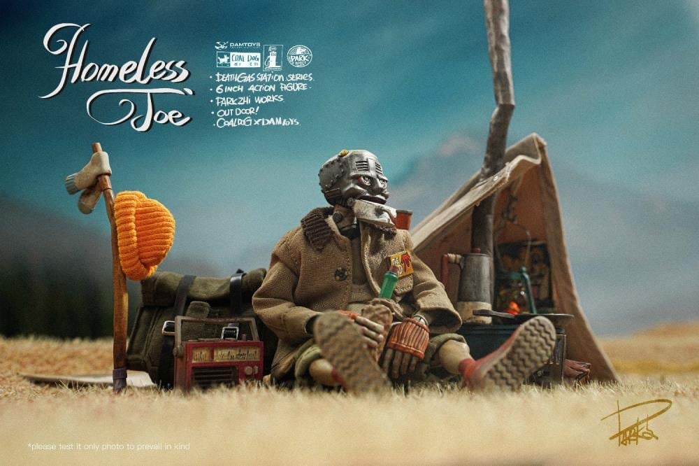 Death Gas Station Homeless Joe 1/12 Scale Figure Gallery Image 7