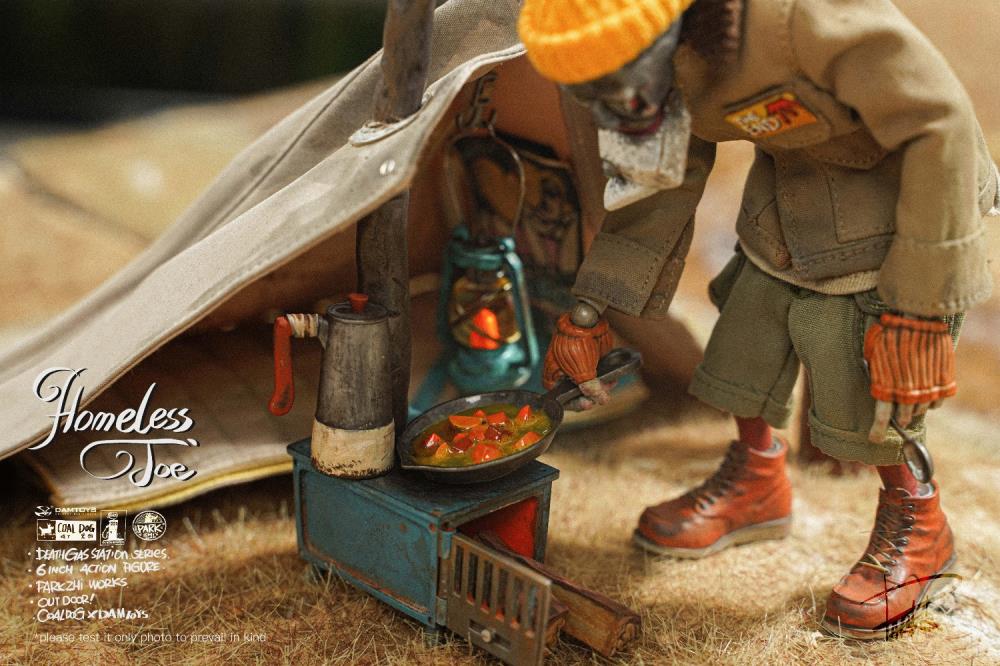 Death Gas Station Homeless Joe 1/12 Scale Figure Gallery Image 5
