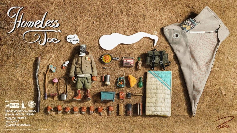 Death Gas Station Homeless Joe 1/12 Scale Figure Gallery Image 21