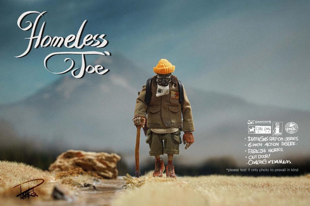 Death Gas Station Homeless Joe 1/12 Scale Figure Gallery Image 4
