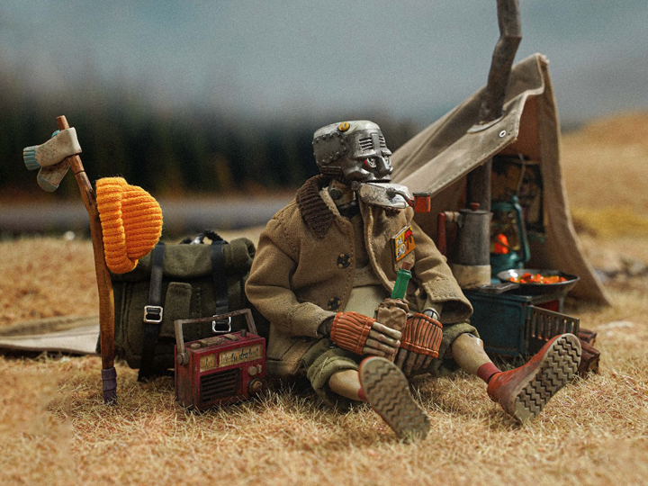 Death Gas Station Homeless Joe 1/12 Scale Figure Gallery Image 1