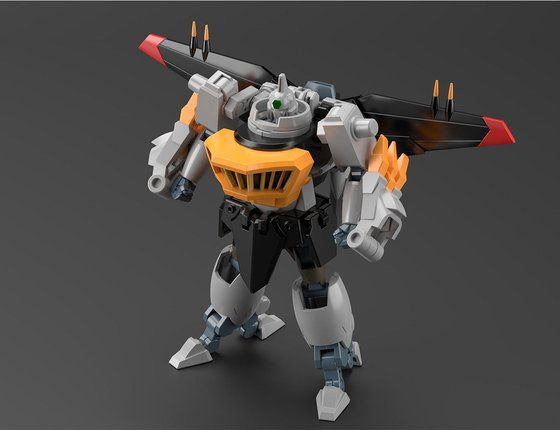 The King of Braves GaoGaiGar Super Mini-Pla GaoGaiGo Exclusive Model Kit (Reissue) Gallery Image 6