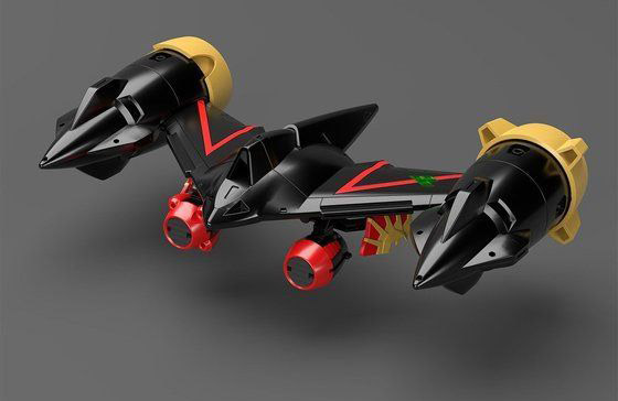 The King of Braves GaoGaiGar Super Mini-Pla GaoGaiGo Exclusive Model Kit (Reissue) Gallery Image 9