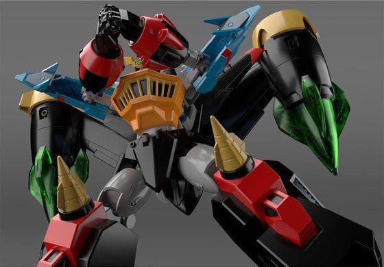 The King of Braves GaoGaiGar Super Mini-Pla GaoGaiGo Exclusive Model Kit (Reissue) Gallery Image 3